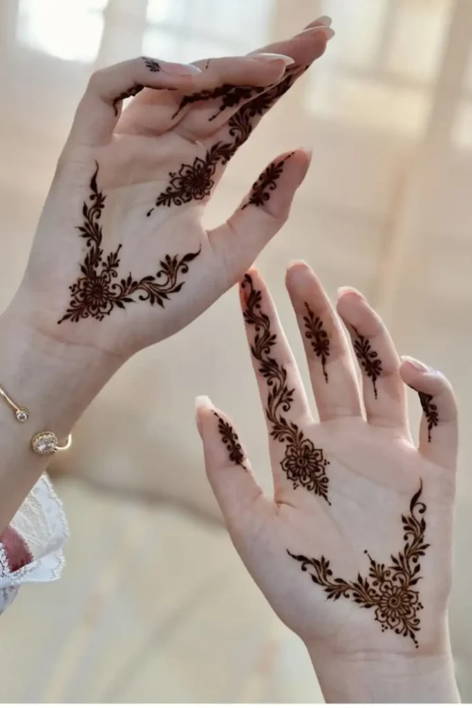 Finger Mehndi Designs