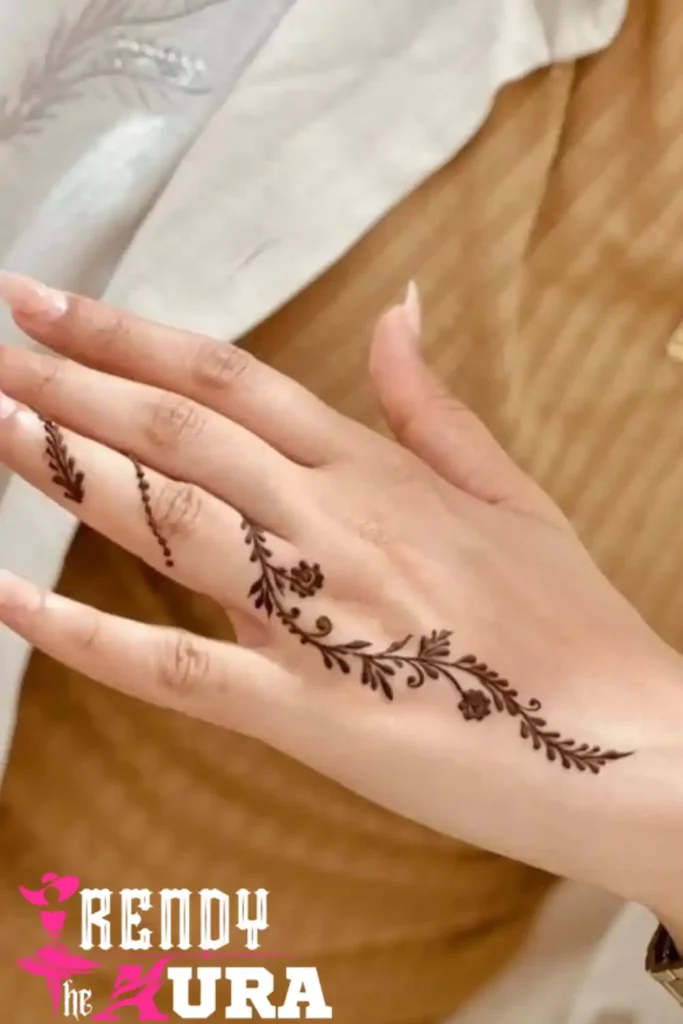 Finger Mehndi Designs 