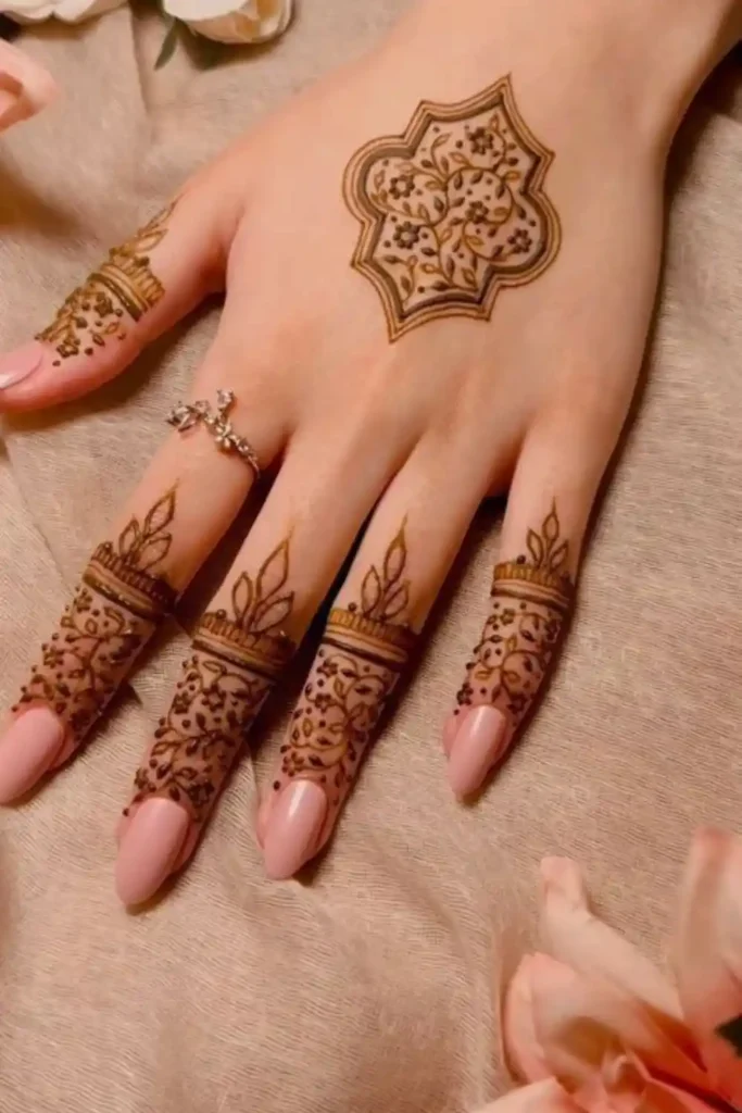 Finger Mehndi Designs 