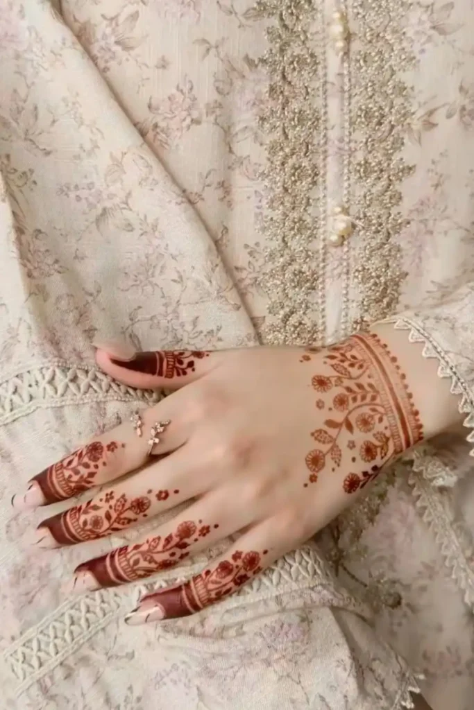 Finger Mehndi Designs 