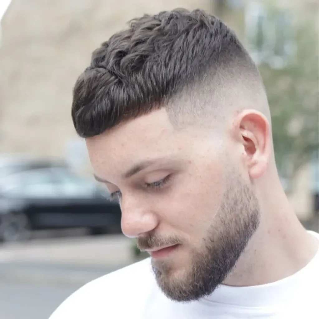 Caesar Cut Hairstyle