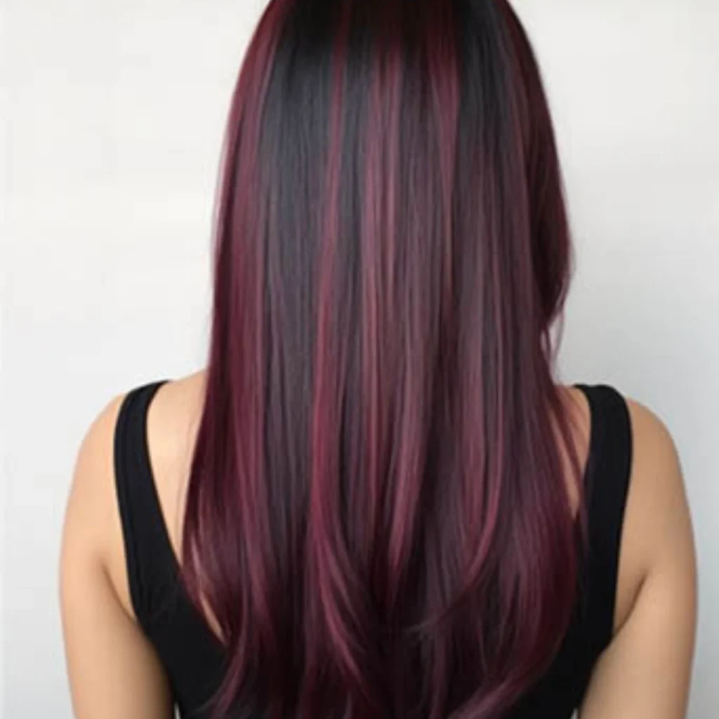Classic Burgundy Hair Color