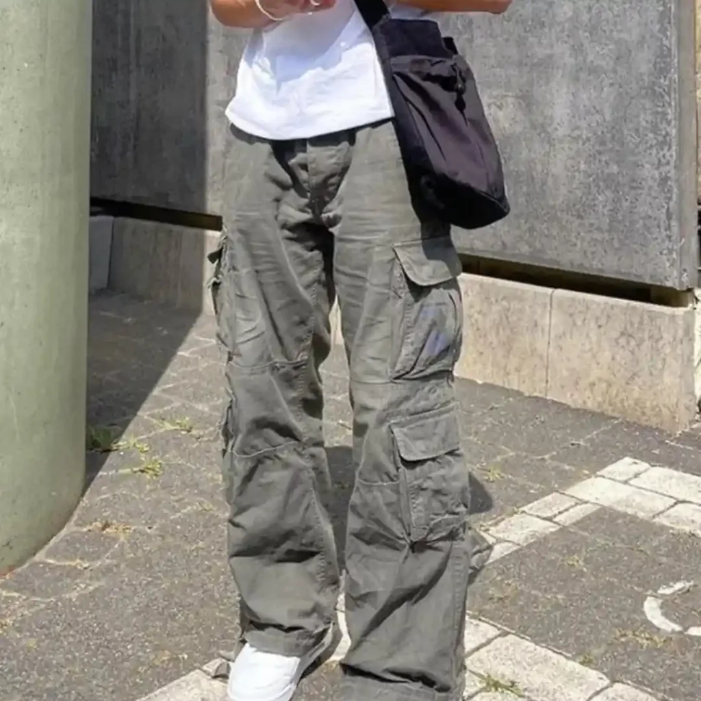 Cargo Pants Y2K Outfit Men