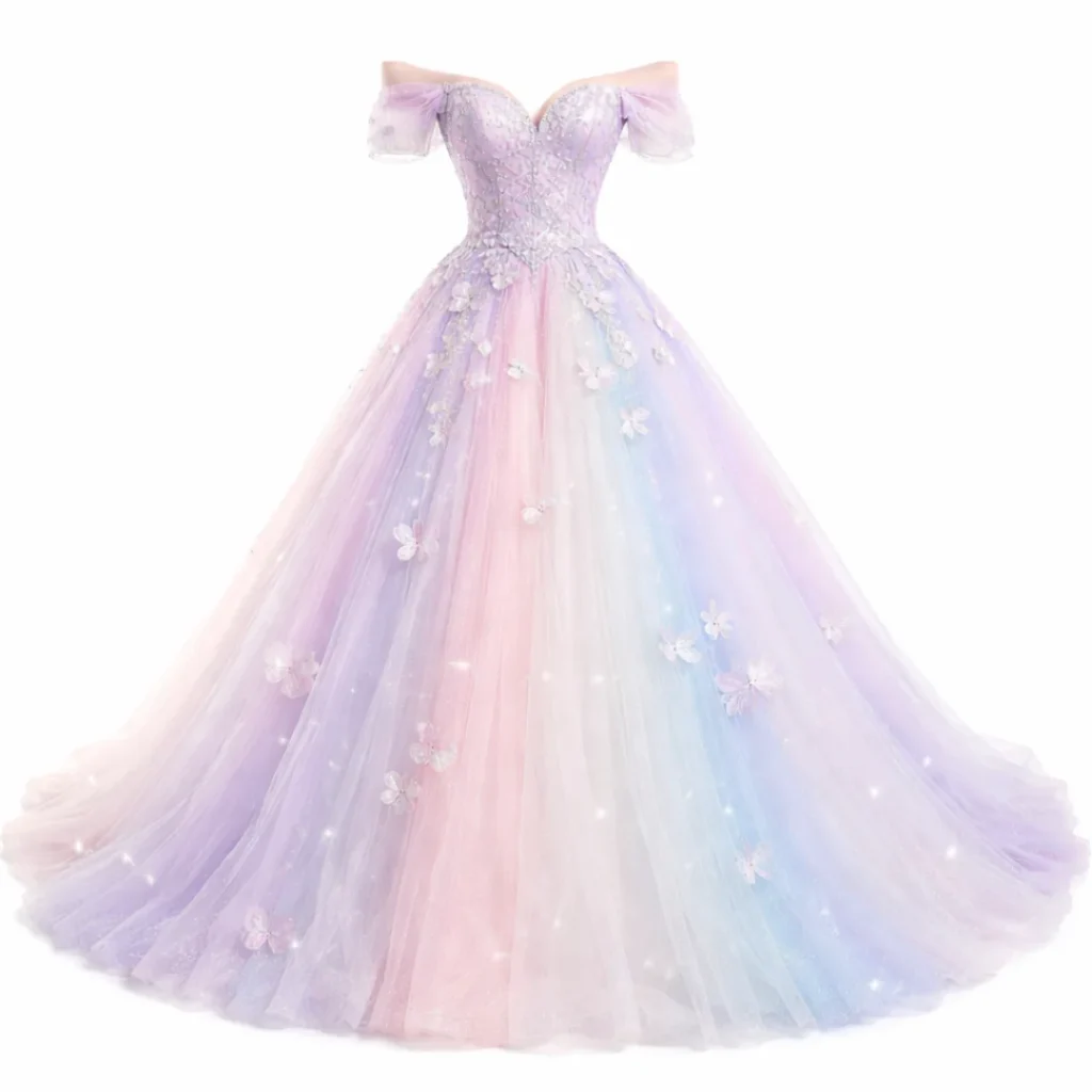 Off-Shoulder Princess Dress