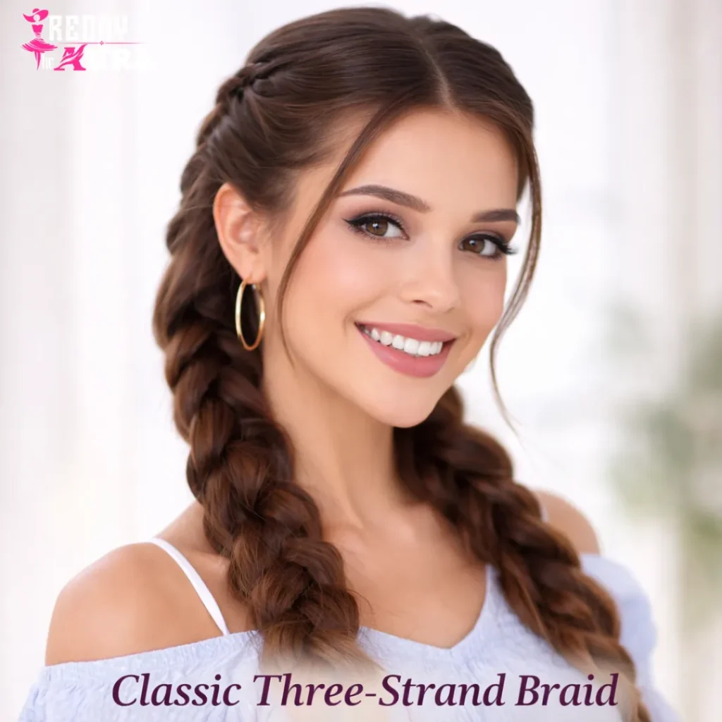 Classic Three-Strand Braid Hairstyles 2026