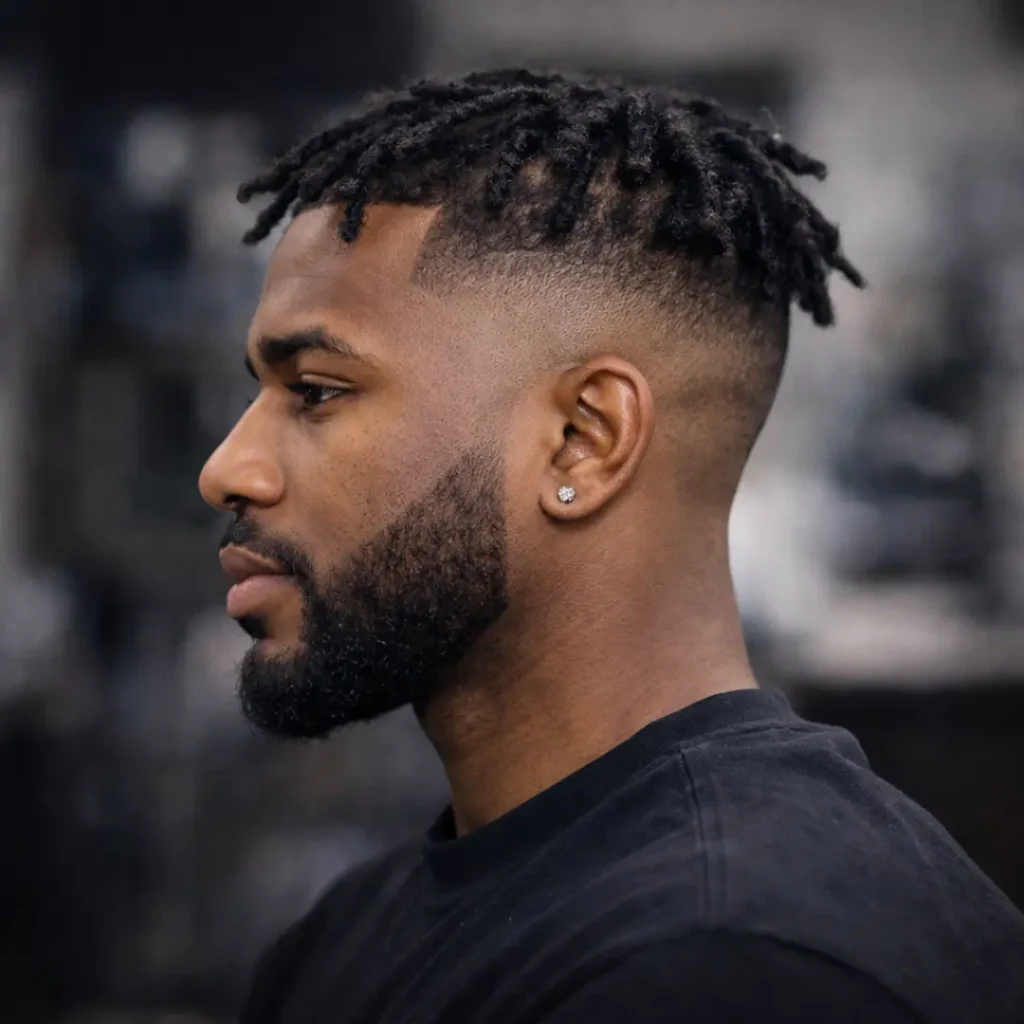 Low Taper Fade with Waves