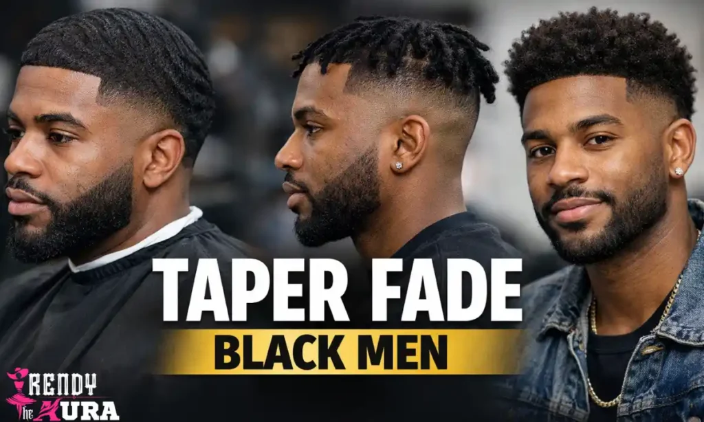 taper fade black men
