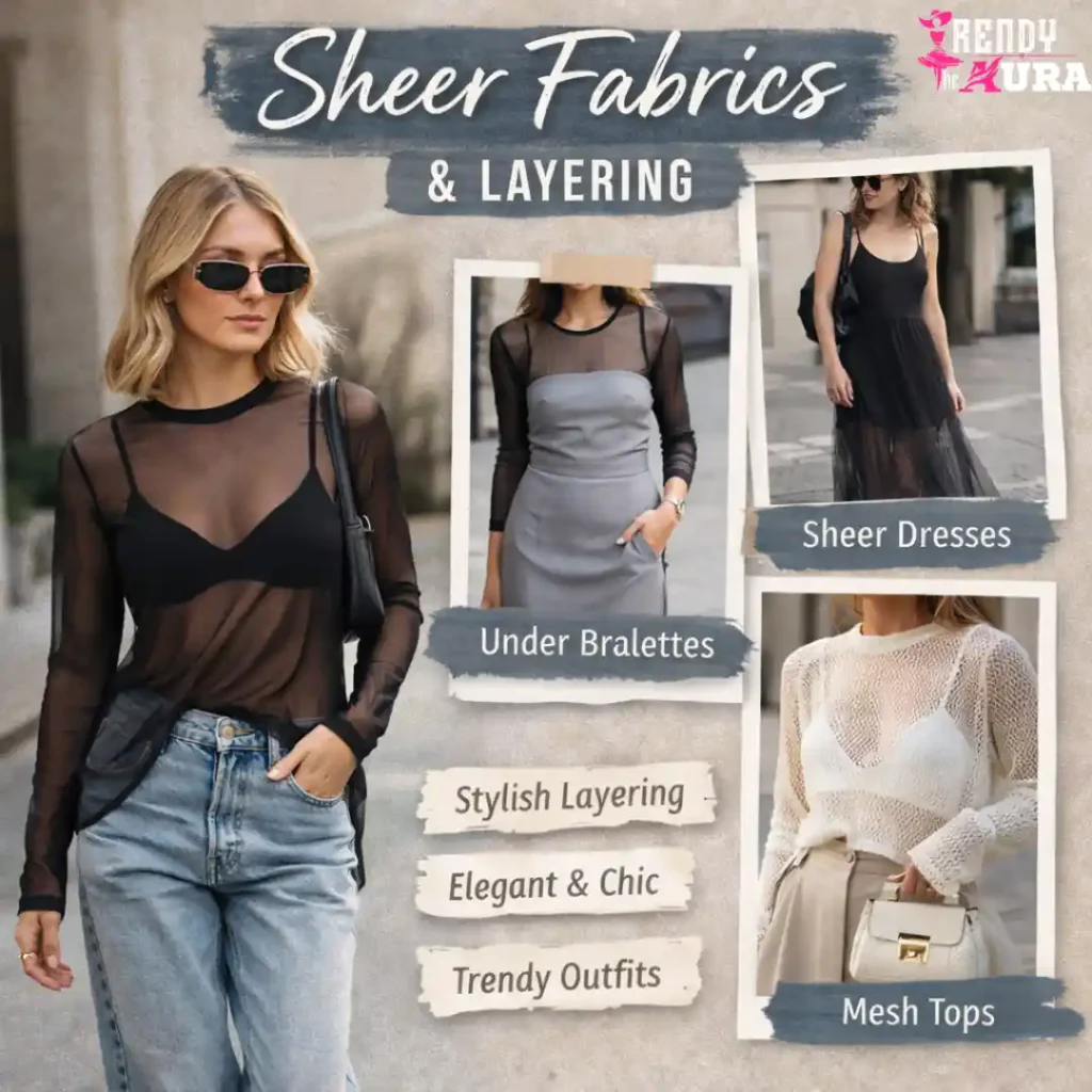 Sheer Fabrics & Layering