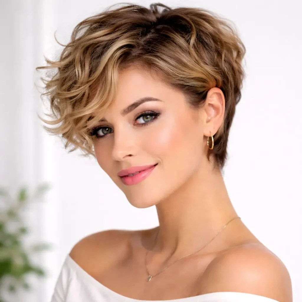 Textured Pixie Cut