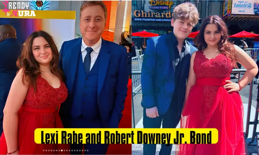Lexi Rabe and Robert Downey Jr. Bond