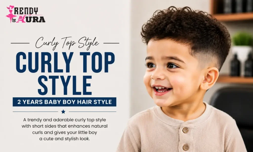 Curly Top Style - Baby boy 2 years hair style