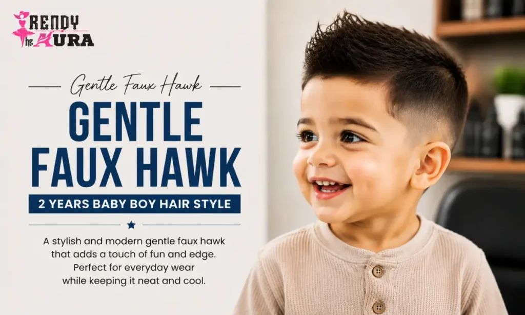 Gentle Faux Hawk - 2 years baby boy style hair