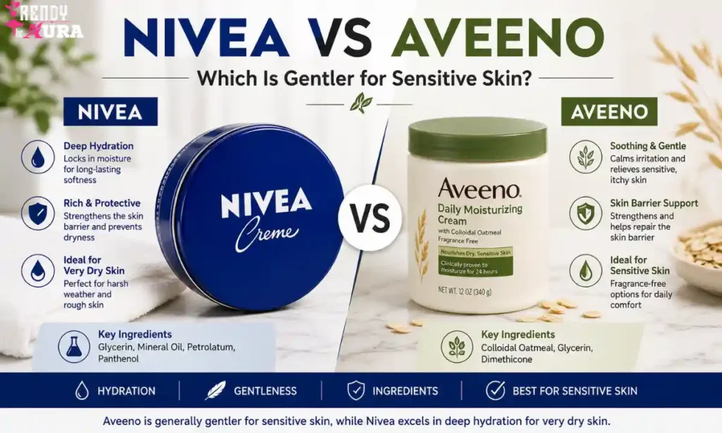 I Have Sensitive Skin. How Gentle Are Nivea’s Creams Compared to Aveeno