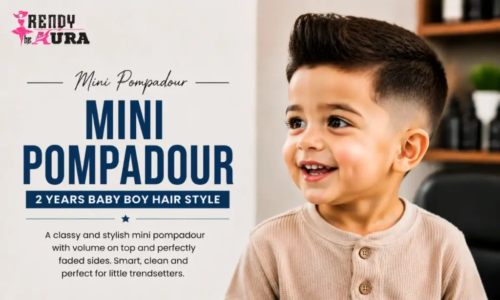 Mini Pompadour - 2 years style baby boy hair