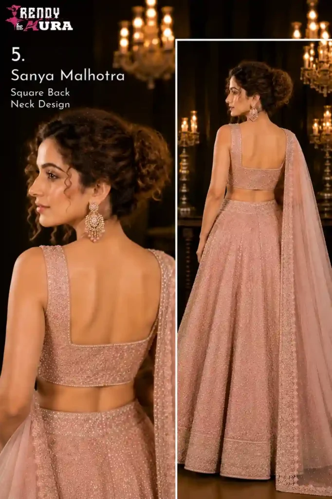 Sanya Malhotra's Square Back Neck Design (2)