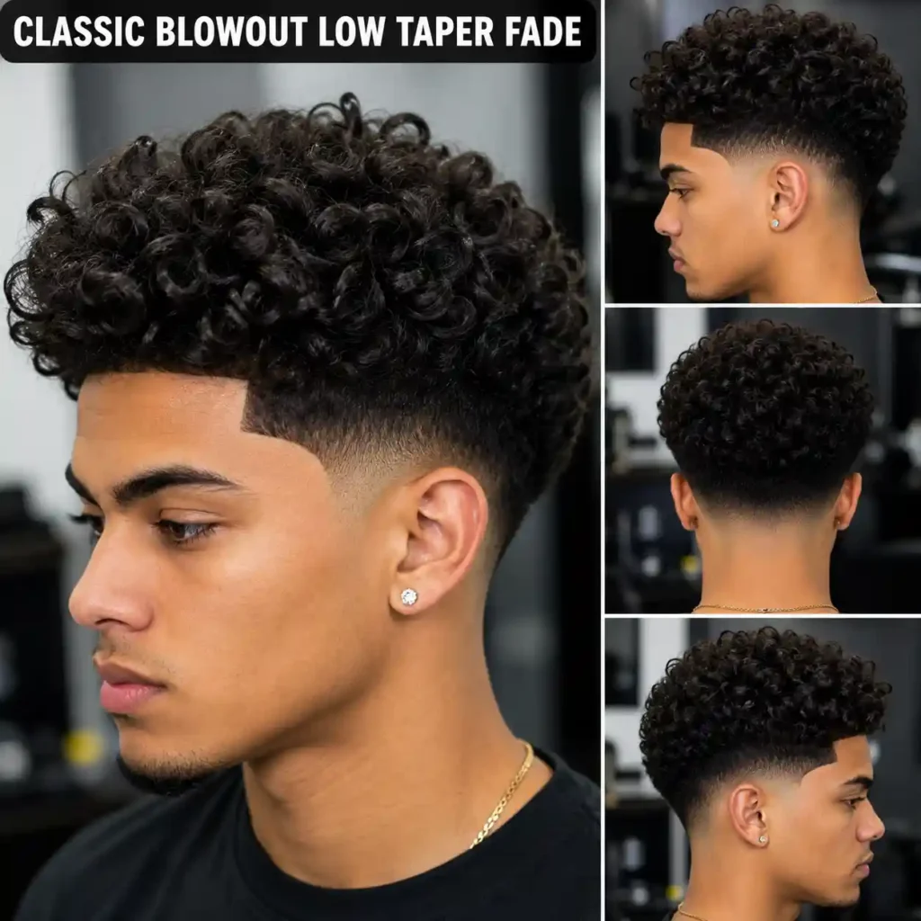 Classic Blowout Low Taper Fade