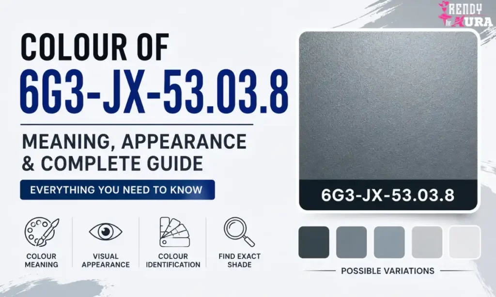 Colour of 6G3-JX-53.03.8