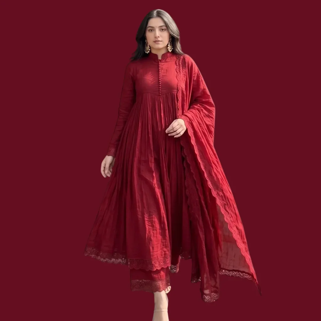 Free-Fall Dupatta Style