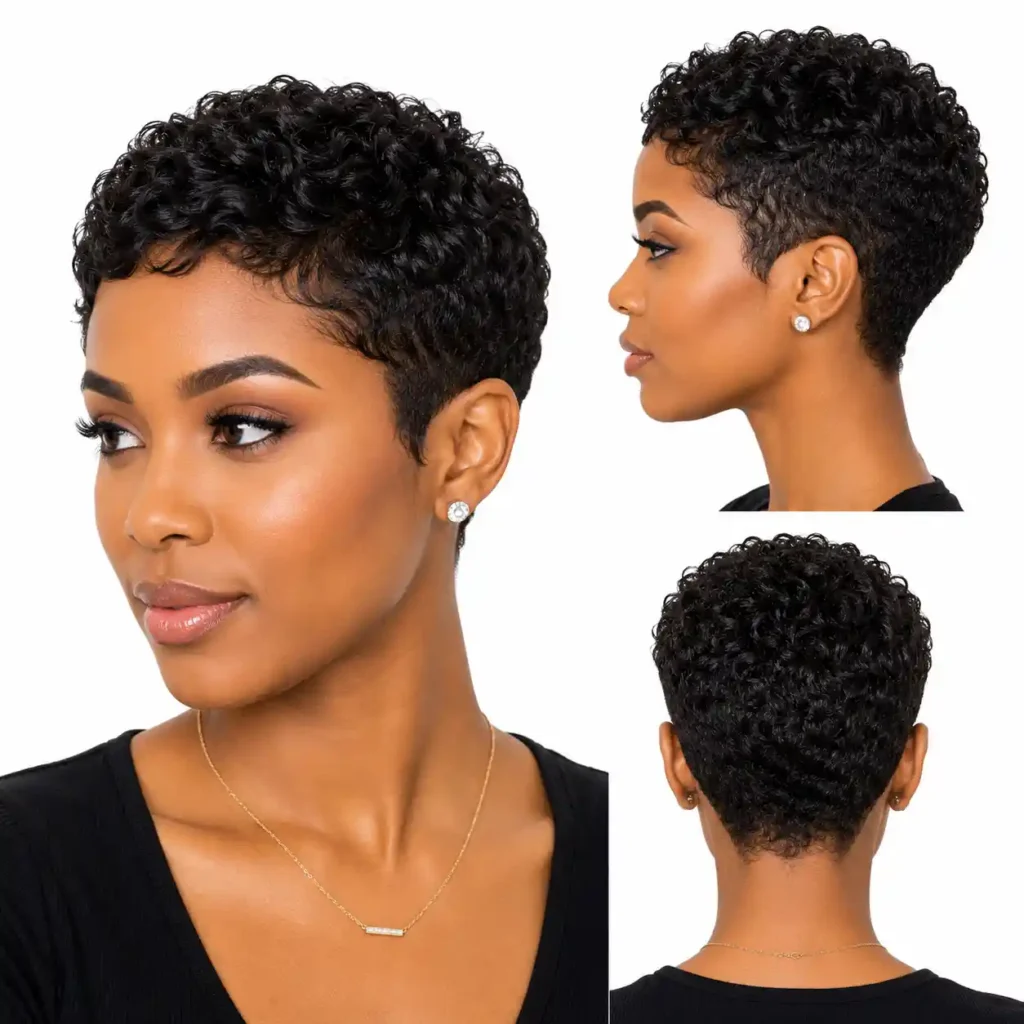 Natural Pixie Cut